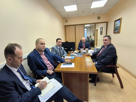 27 ноября состоялась рабочая встреча БорисаЛорана, советника статс-секретаря, заместителя Министра транспорта РФ